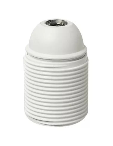Vimar E27 Threaded Lamp Holder White 02107.B Lamp Holder